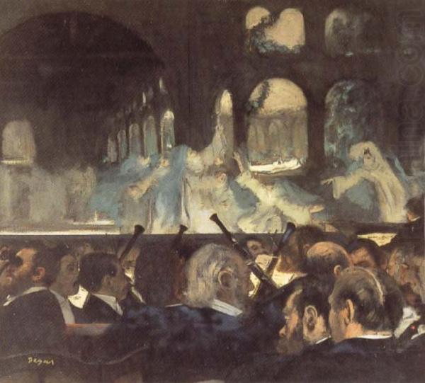 Edgar Degas The Ballet from Robert le Diable china oil painting image